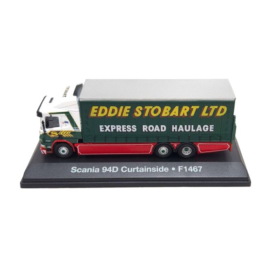 ATLAS EDDIE STOBART 1/76 SCANIA 94D CURTAINSIDE ISABELLE F1467 - 4649112