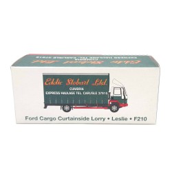 ATLAS EDDIE STOBART 1/76 FORD CARGO CURTAINSIDE LORRY LESLIE F210 4649116