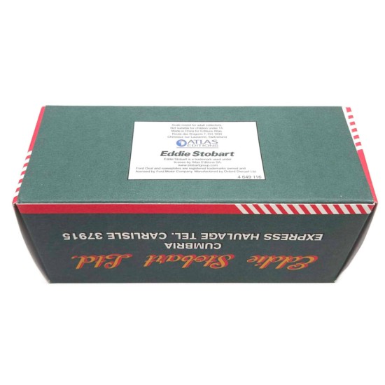 ATLAS EDDIE STOBART 1/76 FORD CARGO CURTAINSIDE LORRY LESLIE F210 4649116