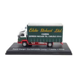 ATLAS EDDIE STOBART 1/76 FORD CARGO CURTAINSIDE LORRY LESLIE F210 4649116
