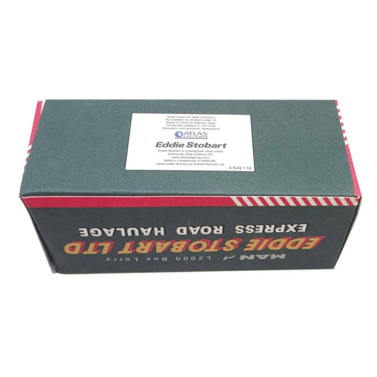 ATLAS EDDIE STOBART 1/76 MAN L2000 BOX LORRY F1459 VALARIE ANN 4649118