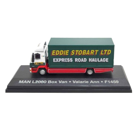 ATLAS EDDIE STOBART 1/76 MAN L2000 BOX LORRY F1459 VALARIE ANN 4649118