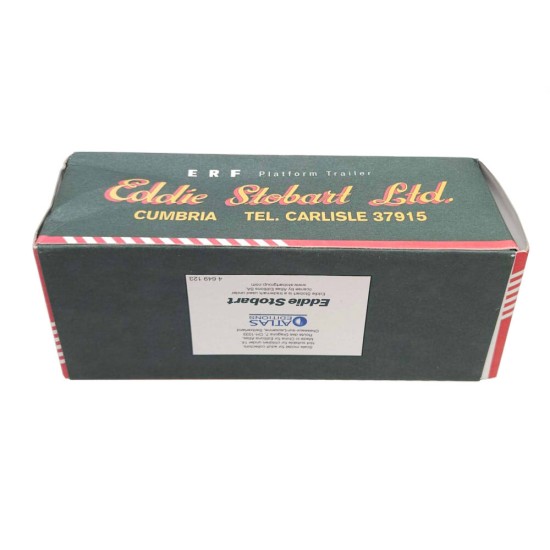ATLAS EDDIE STOBART 1/76 ERF LV PLATFORM TRAILER LYNDA - 4649123