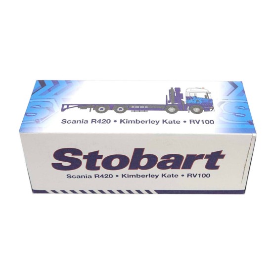 ATLAS EDDIE STOBART 1/76 SCANIA R420 KIMBERLEY KATE RV100 4649126