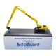 ATLAS STOBART 1/76 KOMATSU PC340 HYDRAULIC EXCAVATOR W122 4664101