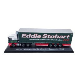 ATLAS STOBART 1/76 DAF XF105 SPACE CAB CURTAINSIDE OZZY JUDE H113