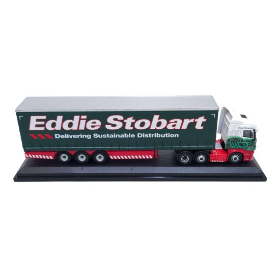 ATLAS EDDIE STOBART 1/76 SCANIA HIGHLINE CURTAINSIDE ADRIENNE H5699