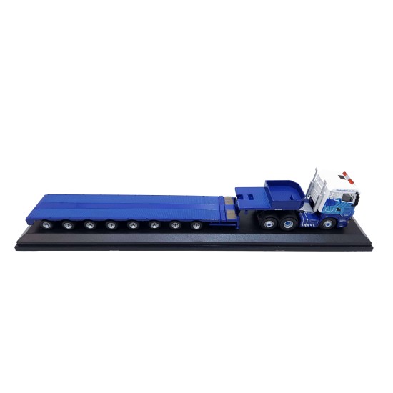 ATLAS STOBART 1/76 SCANIA R560 LOW CAB AND LOW LOADER LILY JEAN RV233