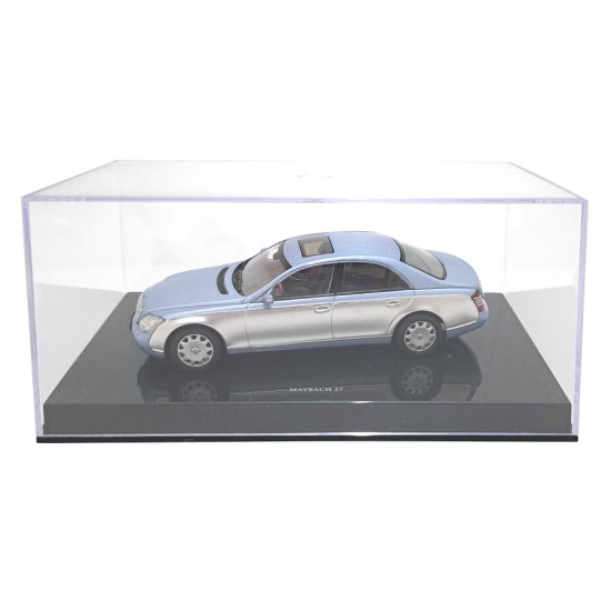 1/43 SCALE MAYBACH 57 DIECAST MODEL BLUE/SILVER B66961955