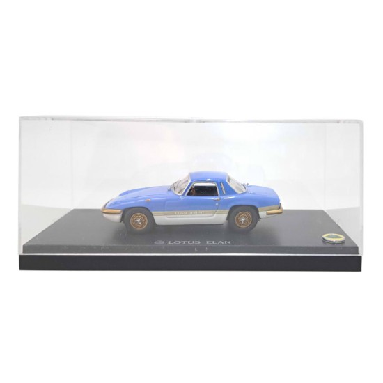 KYOSHO MODELS 1/43 SCALE LOTUS ELAN S4 SPRINT COUPE BLUE 03042B