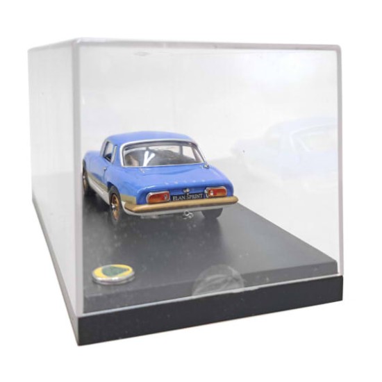 KYOSHO MODELS 1/43 SCALE LOTUS ELAN S4 SPRINT COUPE BLUE 03042B