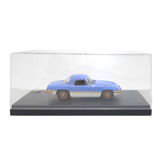 KYOSHO MODELS 1/43 SCALE LOTUS ELAN S4 SPRINT COUPE BLUE 03042B