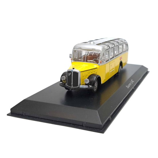 ATLAS CLASSIC COACHES 1/76 SAURER L4C YELLOW 4642 106