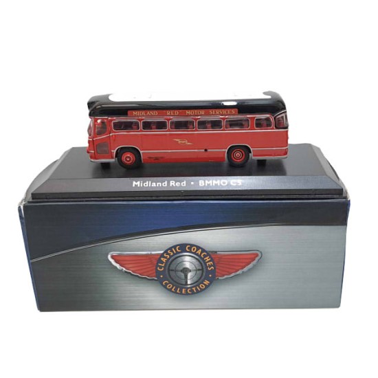 ATLAS CLASSIC COACHES 1/76 MIDLAND RED BMMO C5 4642 114