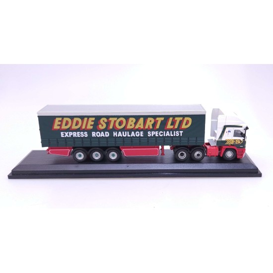 ATLAS STOBART 1/76 ERF EC14 OLYMPIC CURTAINSIDE TRAILER ANN EILEEN H069 4649131
