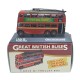 ATLAS 1/76 3 AXLE QI TROLLEY BUS HOUNSLOW ROUTE 657 4655 104