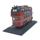 ATLAS 1/76 3 AXLE QI TROLLEY BUS HOUNSLOW ROUTE 657 4655 104