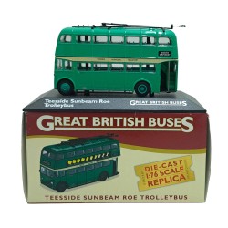 ATLAS 1/76 TEESIDE SUNBEAM ROE TROLLETBUS NORTH ORMESBY 4655 115 ATLAS 1/76 TEESIDE SUNBEAM ROE TROLLETBUS NORTH ORMESBY 4655 115