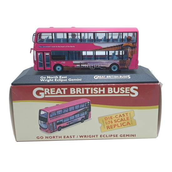 ATLAS 1/76 GO NORTH EAST WRIGHT ECLIPSE GEMINI ROUTE 21 4655 127