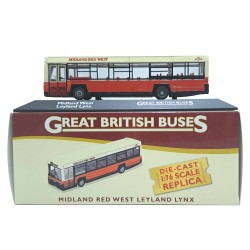 ATLAS 1/76 MIDLAND RED WEST LEYLAND LYNX BRIERLEY HILL ROUTE 209 4655 130 ATLAS 1/76 MIDLAND RED WEST LEYLAND LYNX BRIERLEY HILL ROUTE 209 4655 130