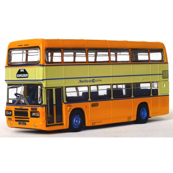 ATLAS 1/76 NORTHERN SCOTTISH LEYLAND OLYMPIAN OLDMELDRUM ROUTE 85 4655 131