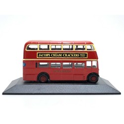 ATLAS 1/76 LONDON TRANSPORT RTW DOUBLE DECKER RT 22 JACOBS CREAM CRACKERS ATLAS 1/76 LONDON TRANSPORT RTW DOUBLE DECKER RT 22 JACOBS CREAM CRACKERS