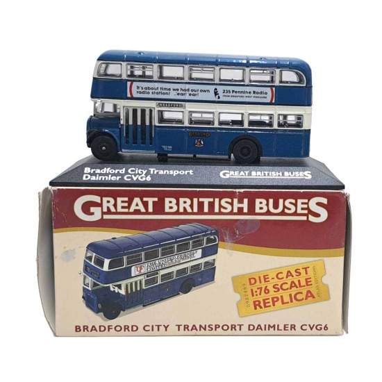 ATLAS 1/76 BRANDFORD CITY TRANSPORT DAIMLER CVG6 ROUTE 78 4655106