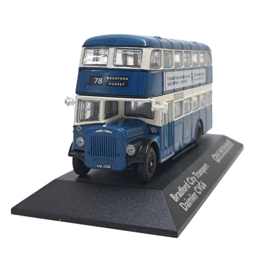 ATLAS 1/76 BRANDFORD CITY TRANSPORT DAIMLER CVG6 ROUTE 78 4655106