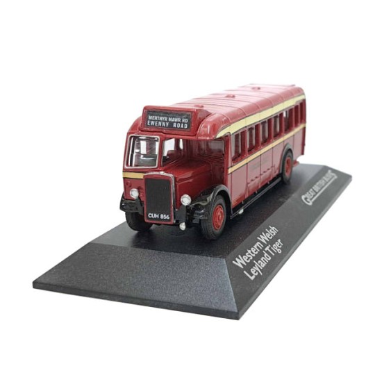 ATLAS GREAT BRITISH BUSES 1/76 WESTERN WELSH LEYLAND TIGER 4655 116