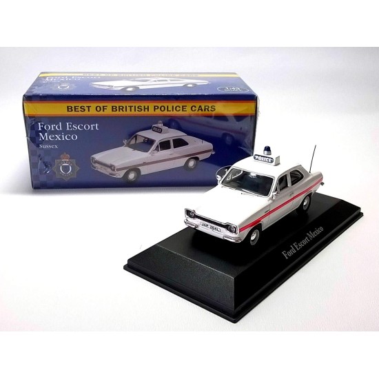 1/43 FORD ESCORT MEXICO - BRITISH POLICE JA10