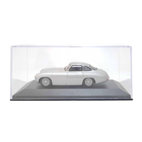 MAX MODELS 1/43 MERCEDES-BENZ 300 SL 1952 CARACCIOLA DIECAST MODEL SILVER 3301