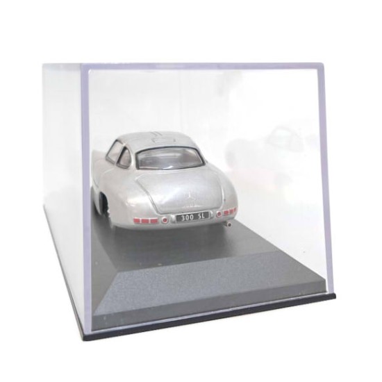 MAX MODELS 1/43 MERCEDES-BENZ 300 SL 1952 CARACCIOLA DIECAST MODEL SILVER 3301