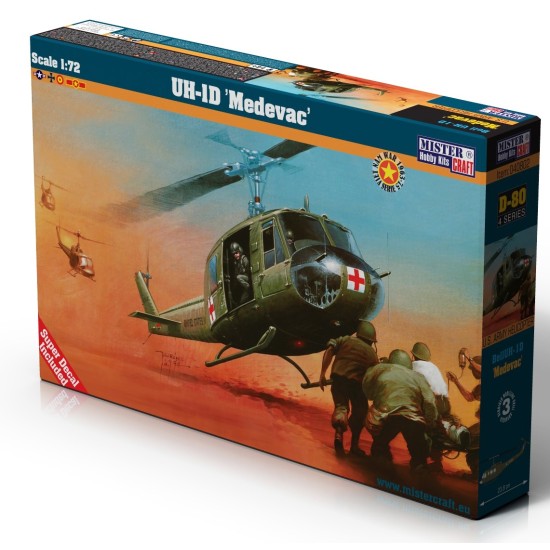 1/72 UH-1D MEDIVAC (PLASTIC KIT)