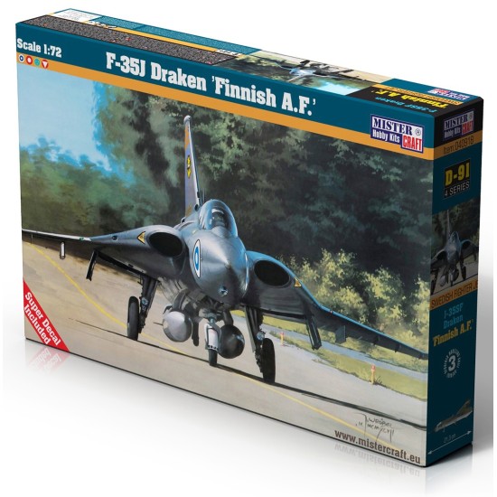 1/72 F-35J DRAKEN FINNISH AIR FORCE (PLASTIC KIT) D-91