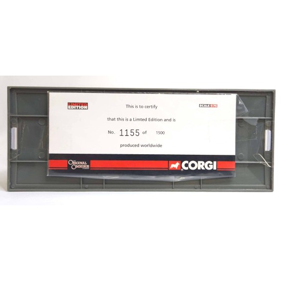 CORGI 1/76 EAST LANCS MYLLENNIUM LOLYNE RT 388 LIVERPOOL STREET STATION OM42513
