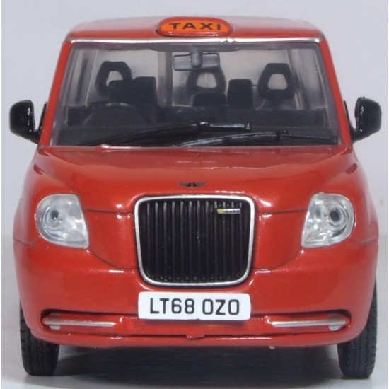 1/43 TUPELO RED LEVC TX TAXI 43TX5002
