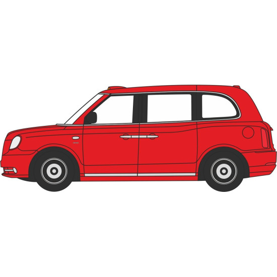 1/43 TUPELO RED LEVC TX TAXI 43TX5002