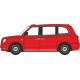 1/43 TUPELO RED LEVC TX TAXI 43TX5002