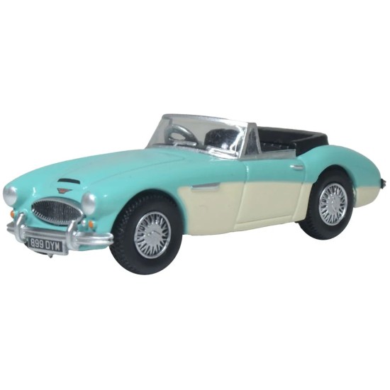 1/76 AUSTIN HEALEY 3000 FLORIDA GREEN/IVORY WHITE 76AH3007