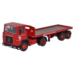 1/76 SCANIA 110 FLATBED TRAILER BRS 76SC110002 1/76 SCANIA 110 FLATBED TRAILER BRS 76SC110002