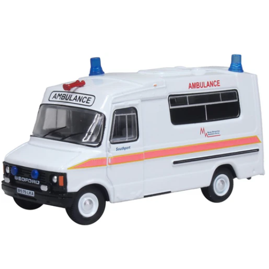 1/76 BEDFORD CF HANLON AMBULANCE LONDON AMBULANCE SERVICE (OFAH) 76HAN002