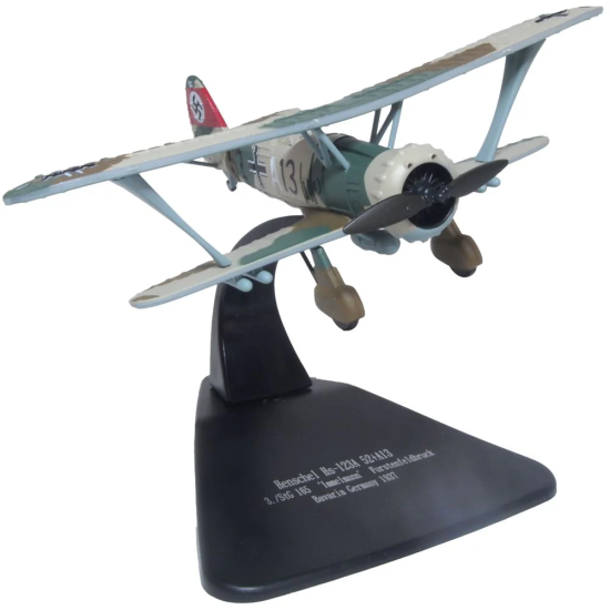 1/72 HENSCHEL 123 7./STG 165. IMMELMANN - GERMANY 1937 AC125