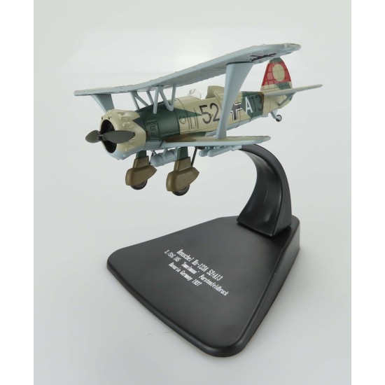 1/72 HENSCHEL 123 7./STG 165. IMMELMANN  GERMANY 1937  NO SWASTIKA AC125S