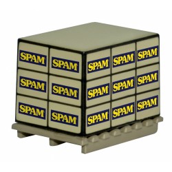 1/76 ACCESSORIES PALLET LOAD SPAM 1/76 ACCESSORIES PALLET LOAD SPAM