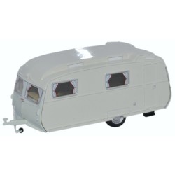 1/76 CARLIGHT CONTINENTAL CARAVAN LIGHT GREY 1/76 CARLIGHT CONTINENTAL CARAVAN LIGHT GREY