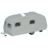 1/76 CARLIGHT CONTINENTAL CARAVAN LIGHT GREY