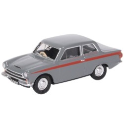 OX76COR1008 - 1/76 FORD CORTINA MKI LOMBARD GREY/RED OX76COR1008 - 1/76 FORD CORTINA MKI LOMBARD GREY/RED