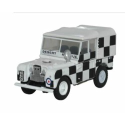 1/76 RAF TRIPOLI DESERT RESCUE TEAM LAND ROVER SERIES I 80 CANVAS 76LAN180009