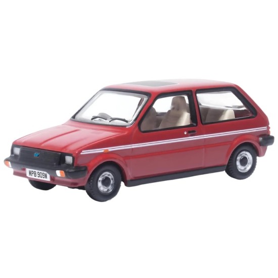 1/76 AUSTIN MINI METRO VERMILLION (PRINCESS DIANA)