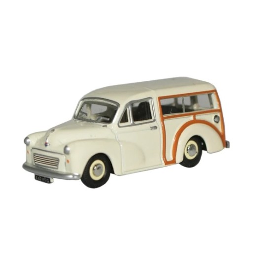 1/76 1960's MINOR TRAVELLER OLD ENGLISH WHITE 76MMT001